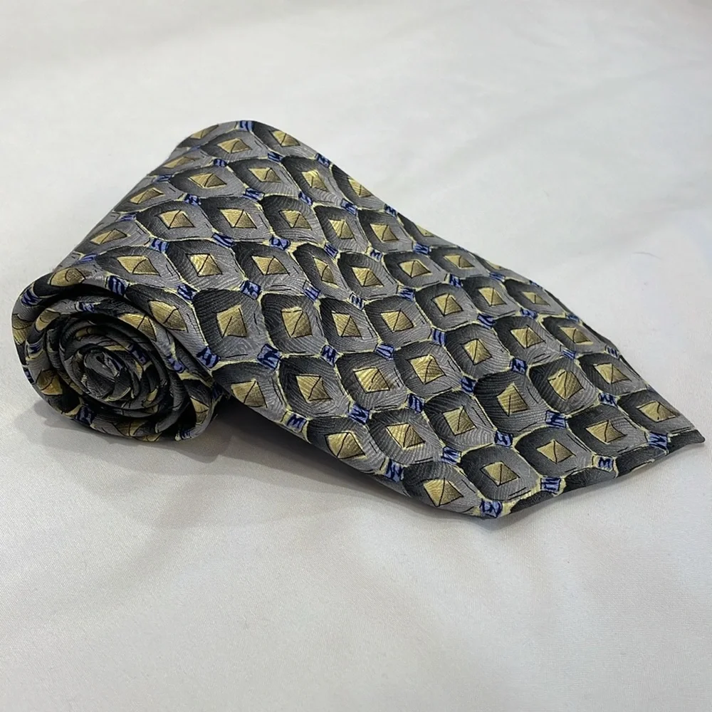 J. Garcia Geometric Pattern Men's‎ Tie Collection 18 “Surprise Package” Academia
